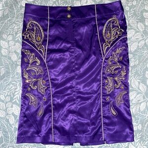 Velvet collection skirt